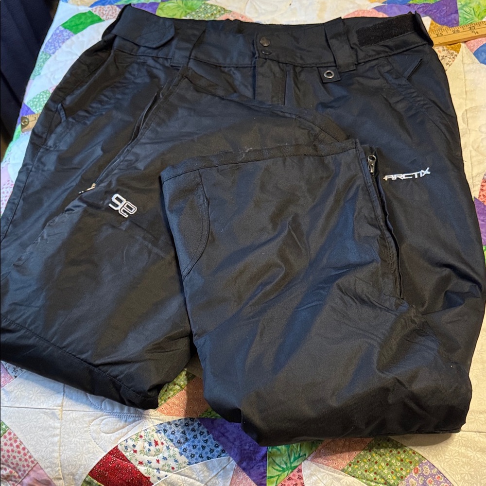Arctix Black Insulated Snow Pants XL